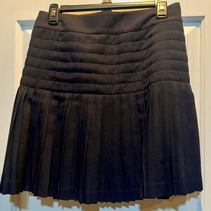 J crew pleated mini skirt
